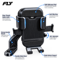 FLY Grip Pro X1 Bike Mobile Holder (Black)