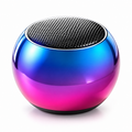MINI-MULTI-SPEAKER-KV-99-BLUETOOTH-METAL-BODY 10 W Bluetooth Laptop/Desktop Speaker (Multicolor, 2.0 Channel)