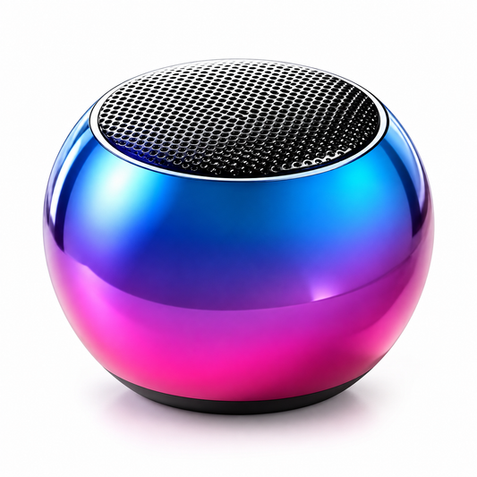 MINI-MULTI-SPEAKER-KV-99-BLUETOOTH-METAL-BODY 10 W Bluetooth Laptop/Desktop Speaker (Multicolor, 2.0 Channel)