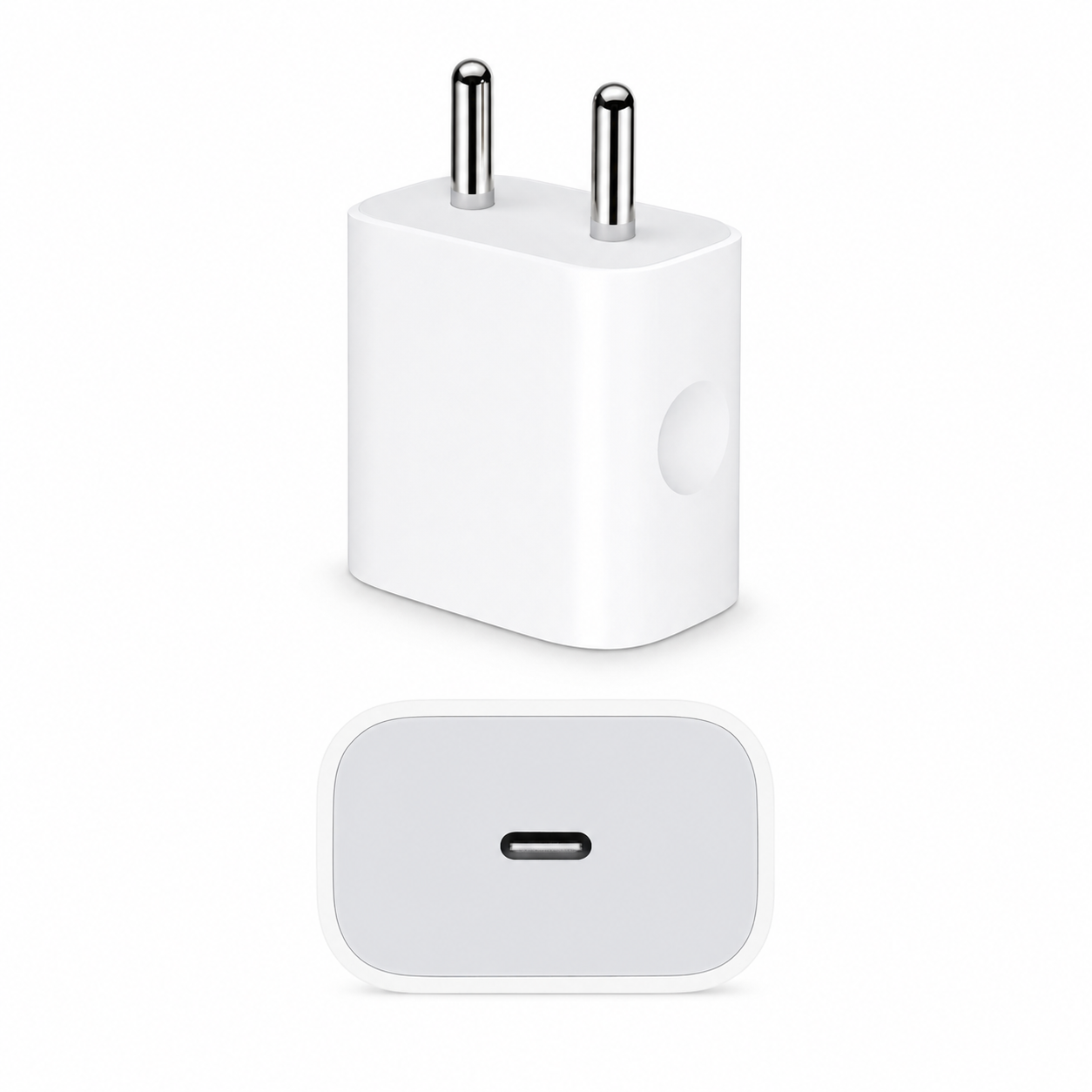 Ui 20 W PD 3 A Wall Charger for Mobile with Detachable Cable (White)