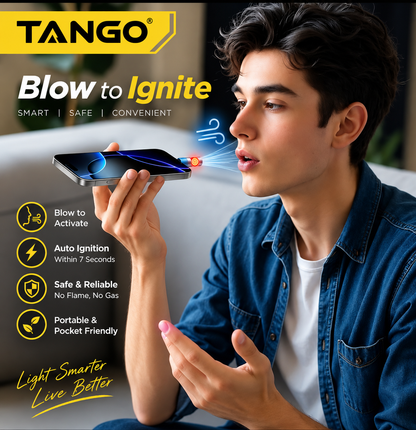 TANGO OT-01 Type-C Smart Ignition E-Lighter. Pocket Lighter
