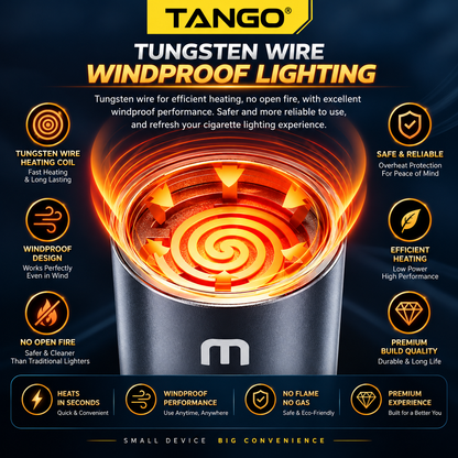 TANGO OT-01 Type-C Smart Ignition E-Lighter. Pocket Lighter