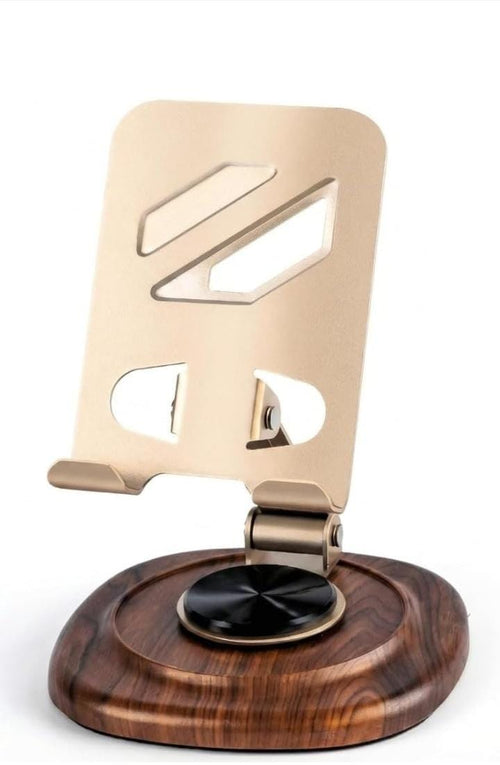 TANGO Desk Sathi Phone Holder 360° Rotational Circular Magnetization Sheet Mobile Holder