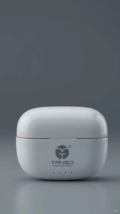 Tango  Airdopes DS-128, 150H Battery,Fast Charge,Bluetooth Headset (White, True Wireless)