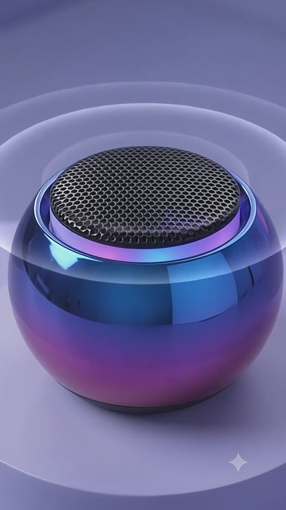 MINI-MULTI-SPEAKER-KV-99-BLUETOOTH-METAL-BODY 10 W Bluetooth Laptop/Desktop Speaker (Multicolor, 2.0 Channel)